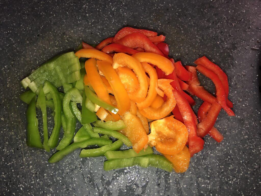 ירקות חתוכים למוקפץ